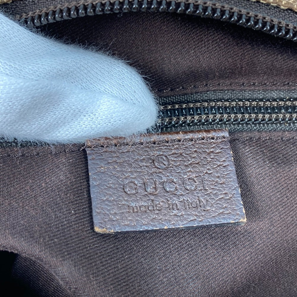 GUCCI Tote Bag 131228 GG canvas beige GG canvas Sherry line Women Used