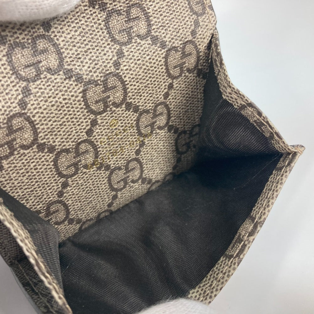 GUCCI Trifold wallet 681704 GG Supreme Canvas beige BALENCIAGA Balenciaga collaboration Paper mini wallet unisex Secondhand