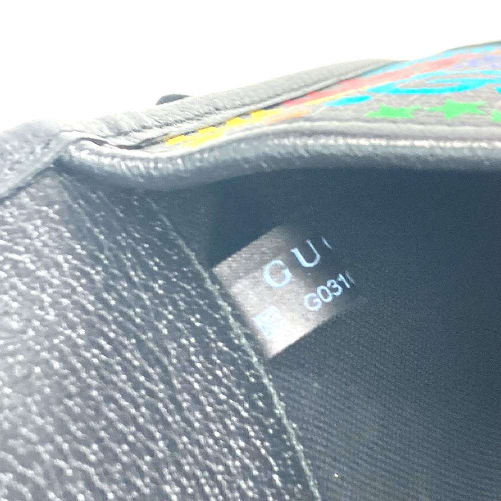 GUCCI Sling bag 598113 Leather / PVC multicolor GG Supreme psychedelic belt bag mens Used