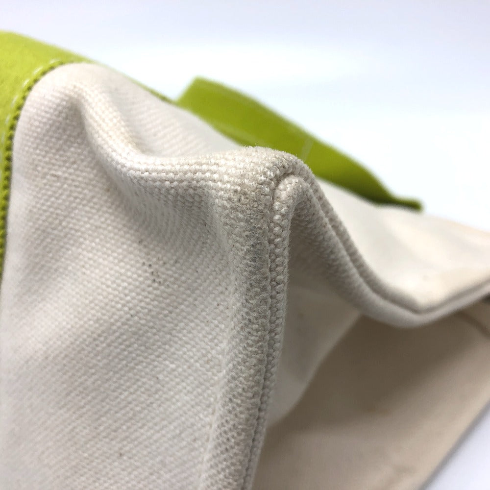 HERMES Tote Bag canvas green Bora Bora PM
