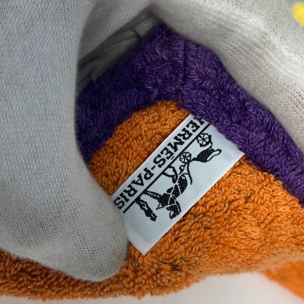 HERMES towel cotton purple Bath towel Interior Throw Blanket