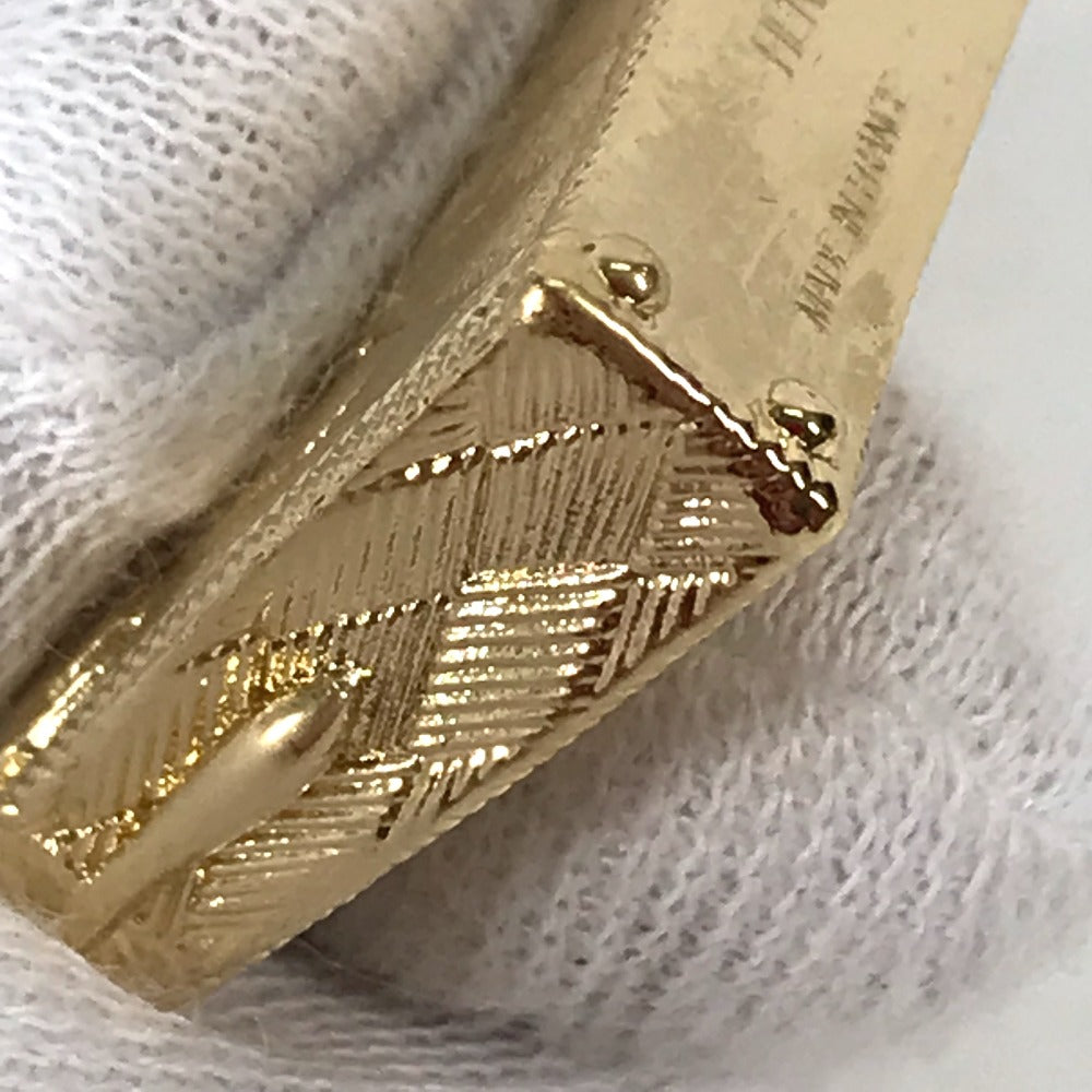 HERMES charm metal gold Pendant Top Necklace Accessories Curiosity Curiosity Permanent Brass Women Used