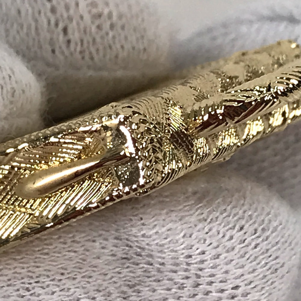 HERMES charm metal gold Pendant Top Necklace Accessories Curiosity Curiosity Permanent Brass Women Used