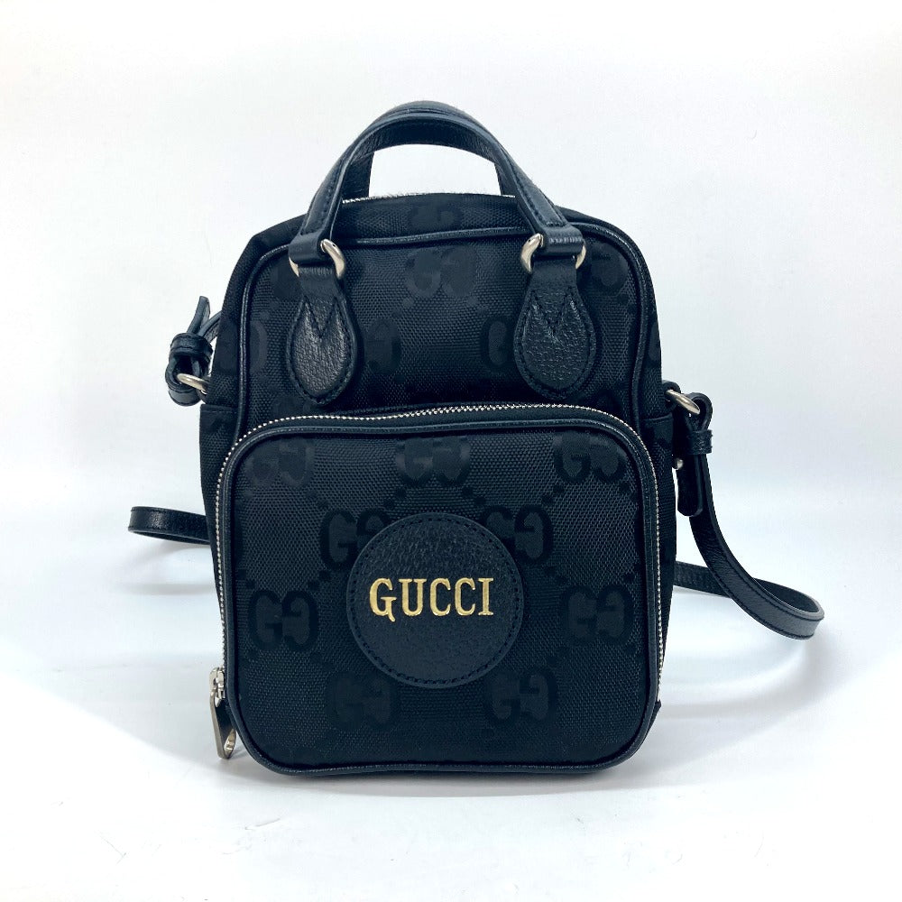 GUCCI Shoulder Bag 625850 Nylon black 2WAY handbag OFF THE GRID OFF THE GRID mens Used