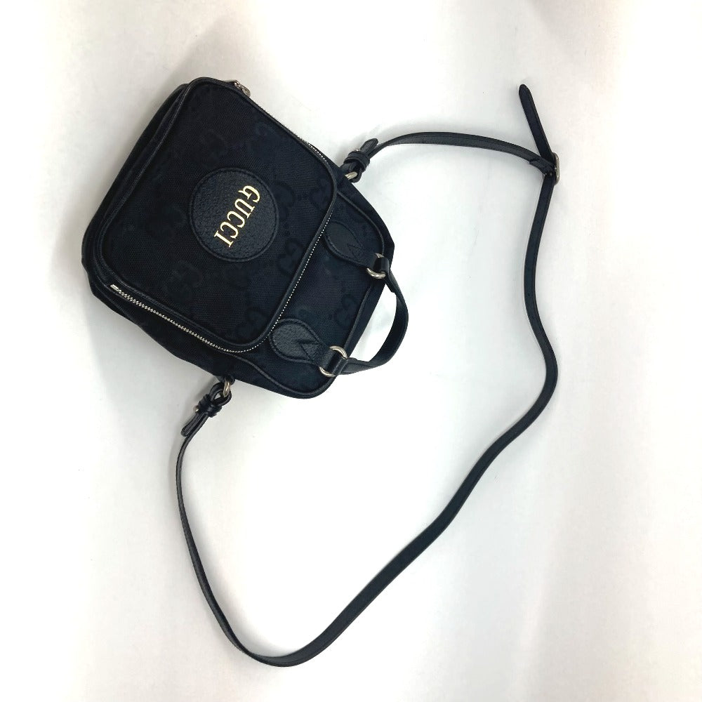 GUCCI Shoulder Bag 625850 Nylon black 2WAY handbag OFF THE GRID OFF THE GRID mens Used