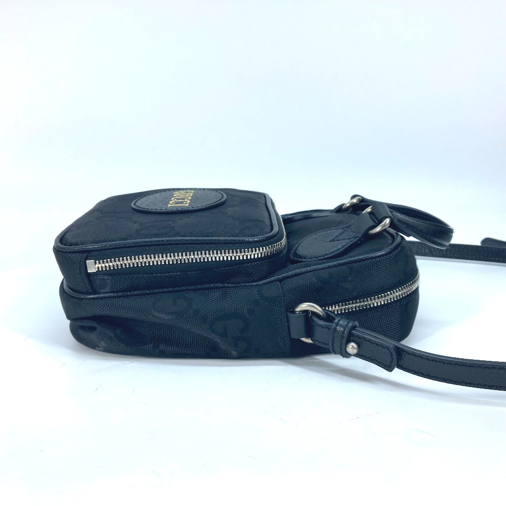 GUCCI Shoulder Bag 625850 Nylon black 2WAY handbag OFF THE GRID OFF THE GRID mens Used