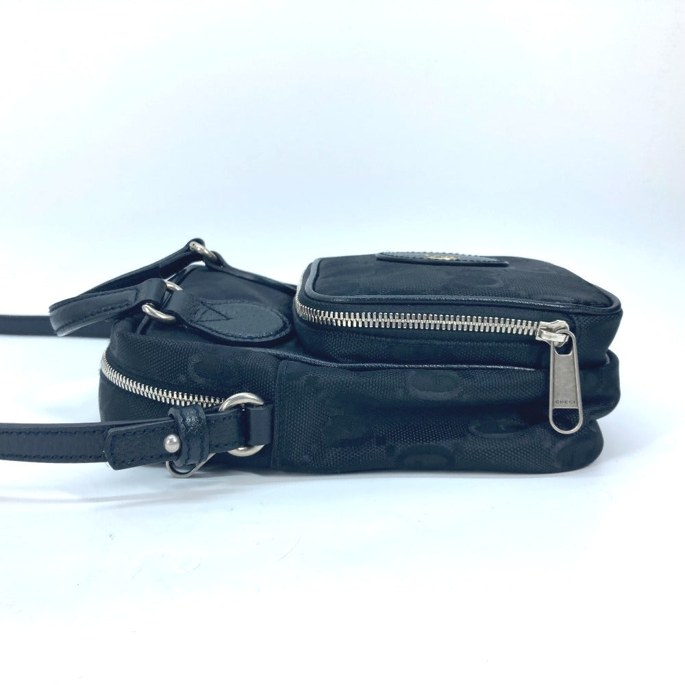 GUCCI Shoulder Bag 625850 Nylon black 2WAY handbag OFF THE GRID OFF THE GRID mens Used