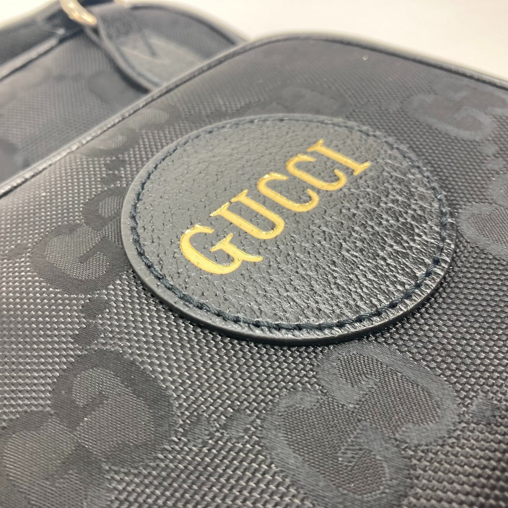 GUCCI Shoulder Bag 625850 Nylon black 2WAY handbag OFF THE GRID OFF THE GRID mens Used