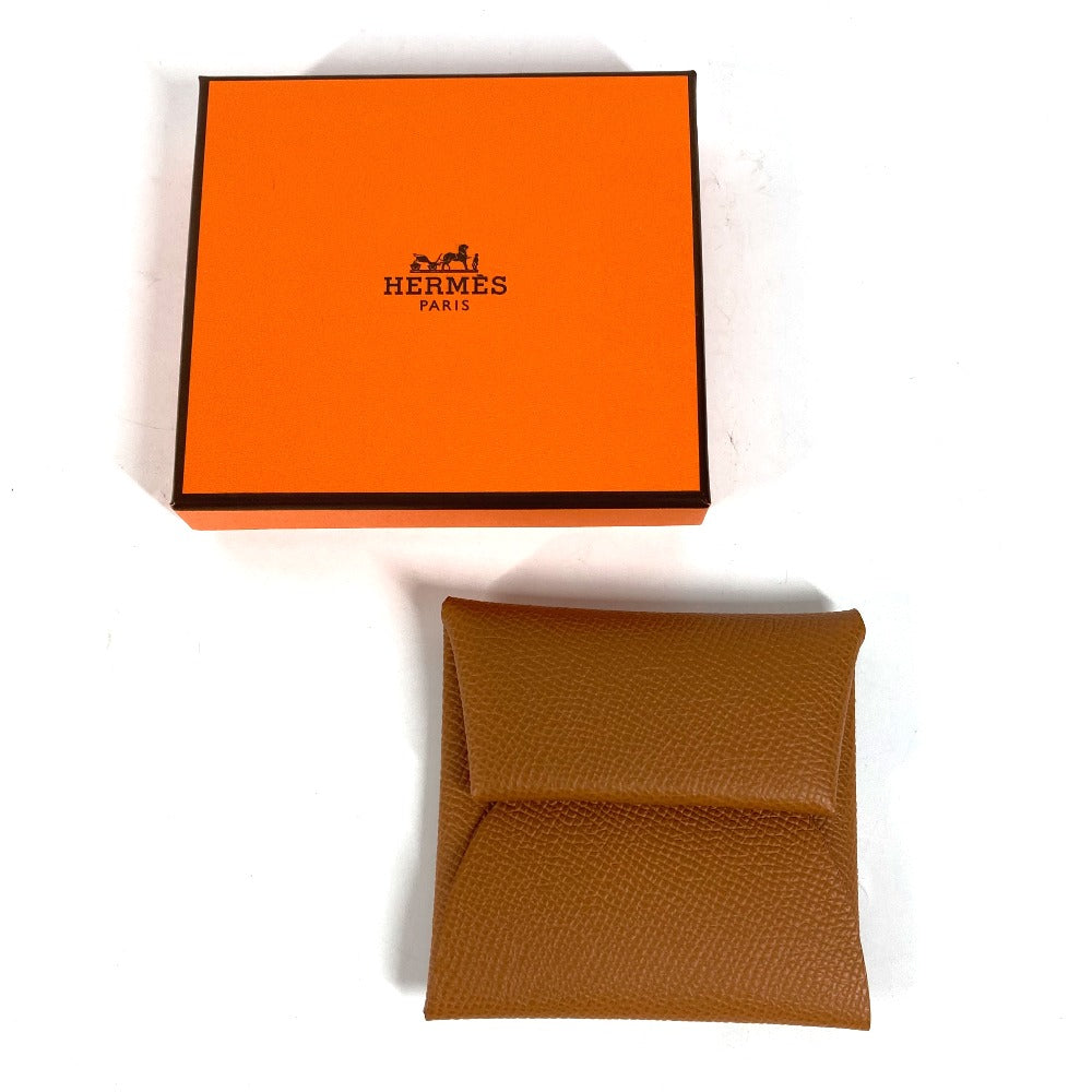 HERMES Coin case Epsom gold Bastia Women Used