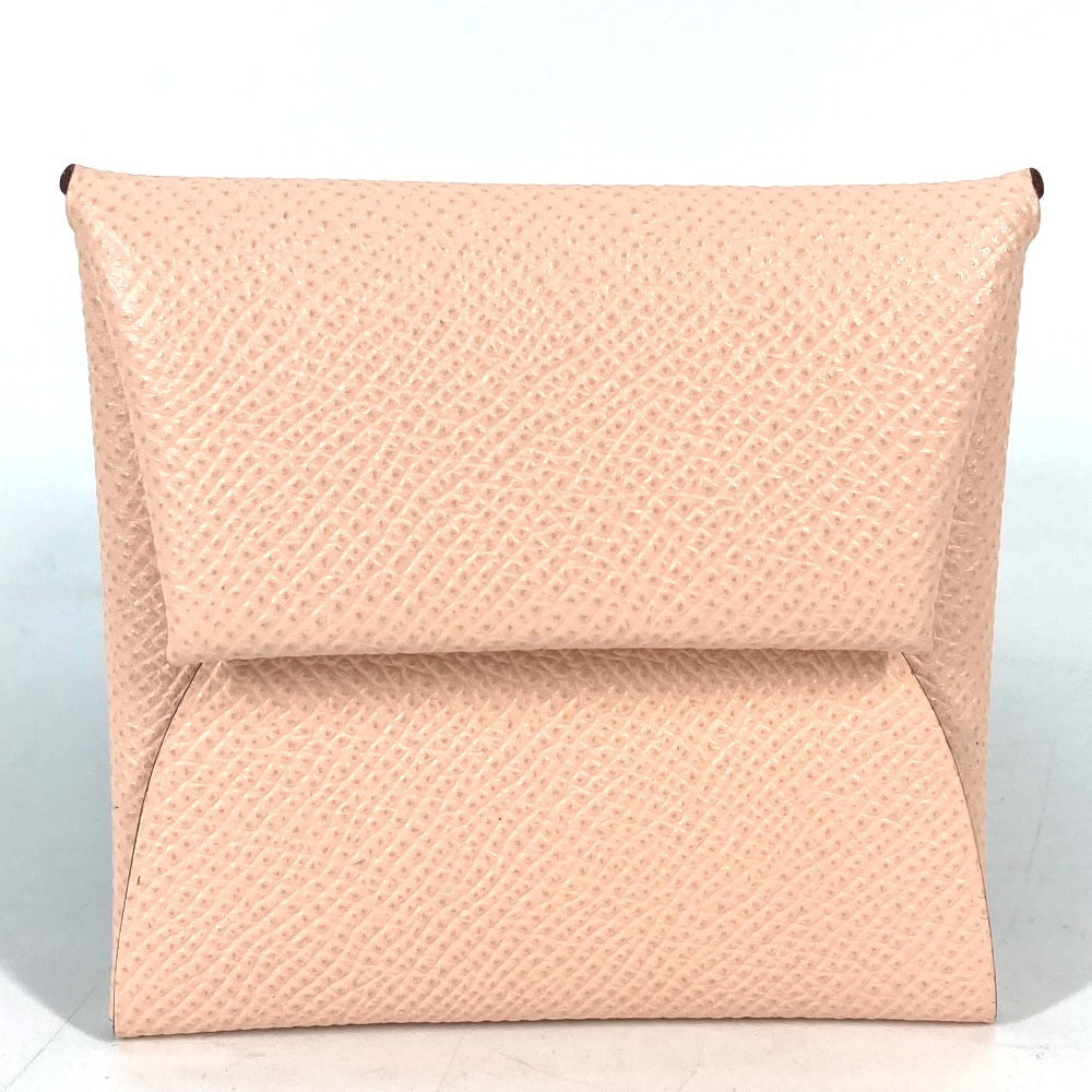 HERMES Coin case Epsom Pink type Wallet Bastia Women Used