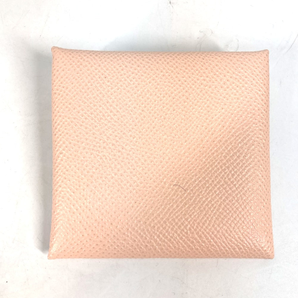 HERMES Coin case Epsom Pink type Wallet Bastia Women Used