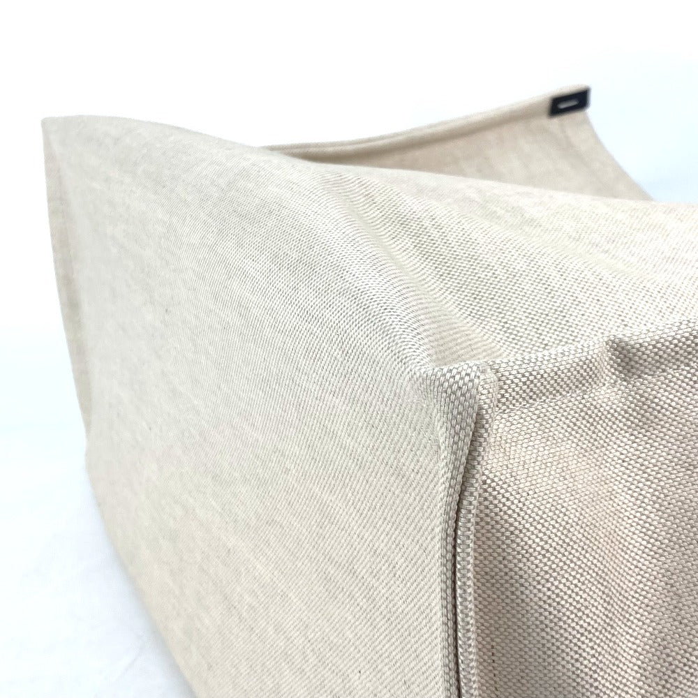 GUCCI Tote Bag 772176 Canvas leather Beige typex black Japan limited JAPAN logo print Women Used