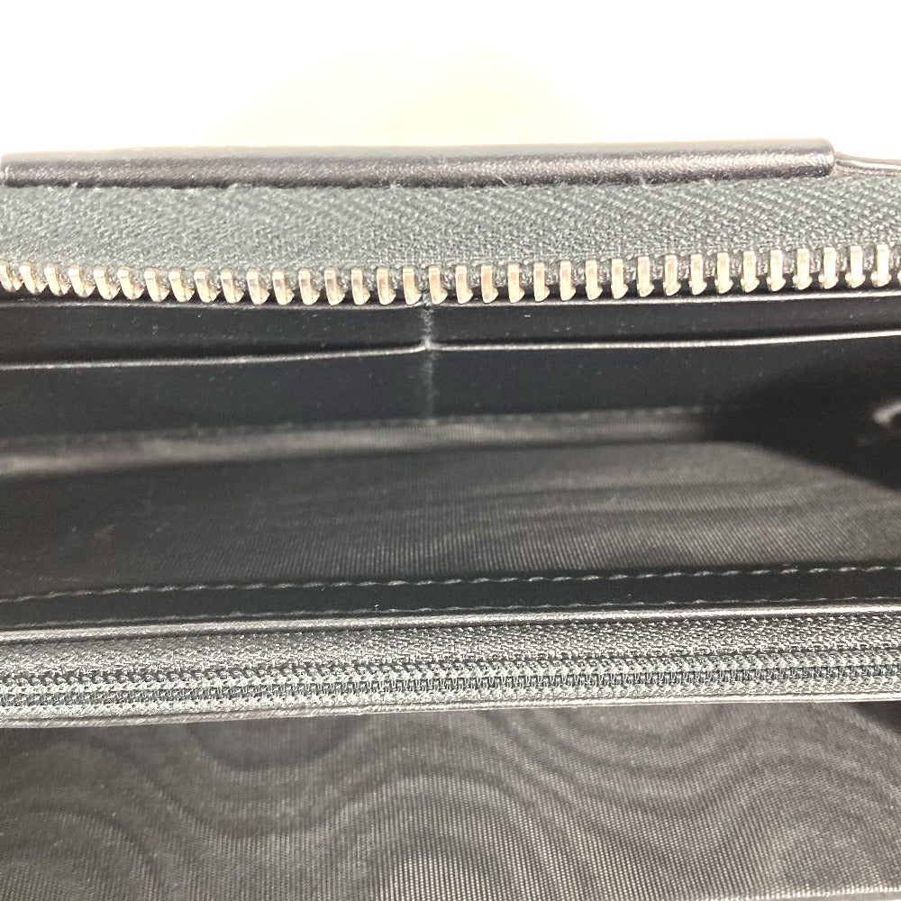 GUCCI Long Wallet Purse 451249 PVC leather beige GG Supreme Long wallet Women Used