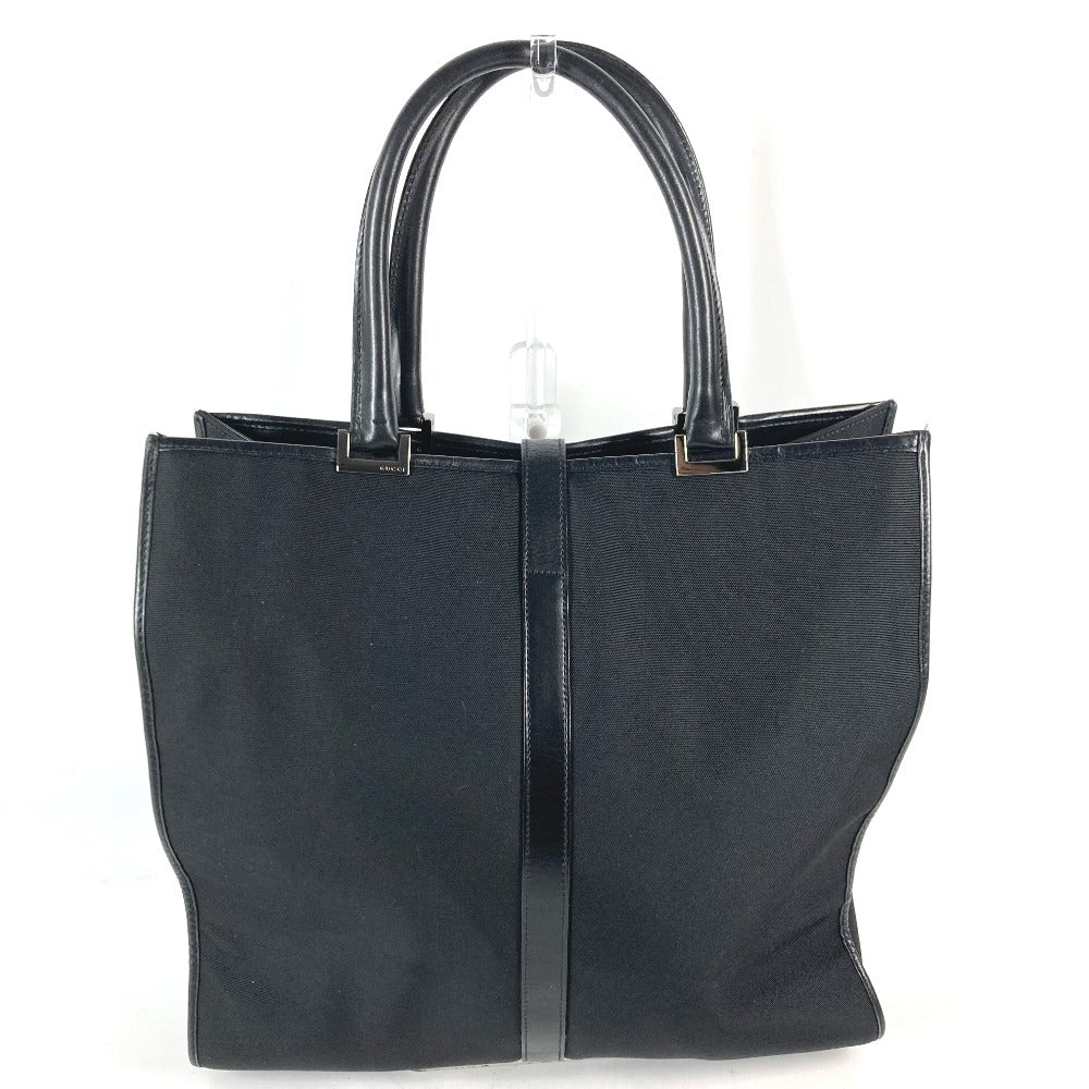 GUCCI Shoulder Bag 002 1064 Leather / nylon black Jackie line Women Used