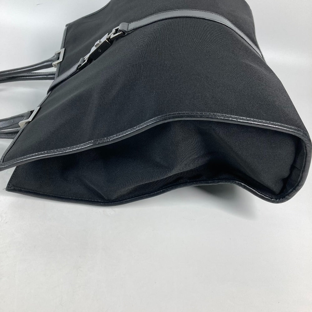 GUCCI Shoulder Bag 002 1064 Leather / nylon black Jackie line Women Used