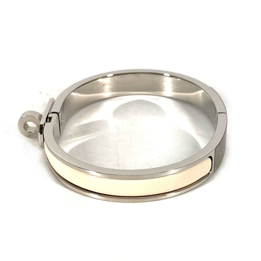 HERMES bracelet metal Silver Bangle Mini Click Kelly Women Used