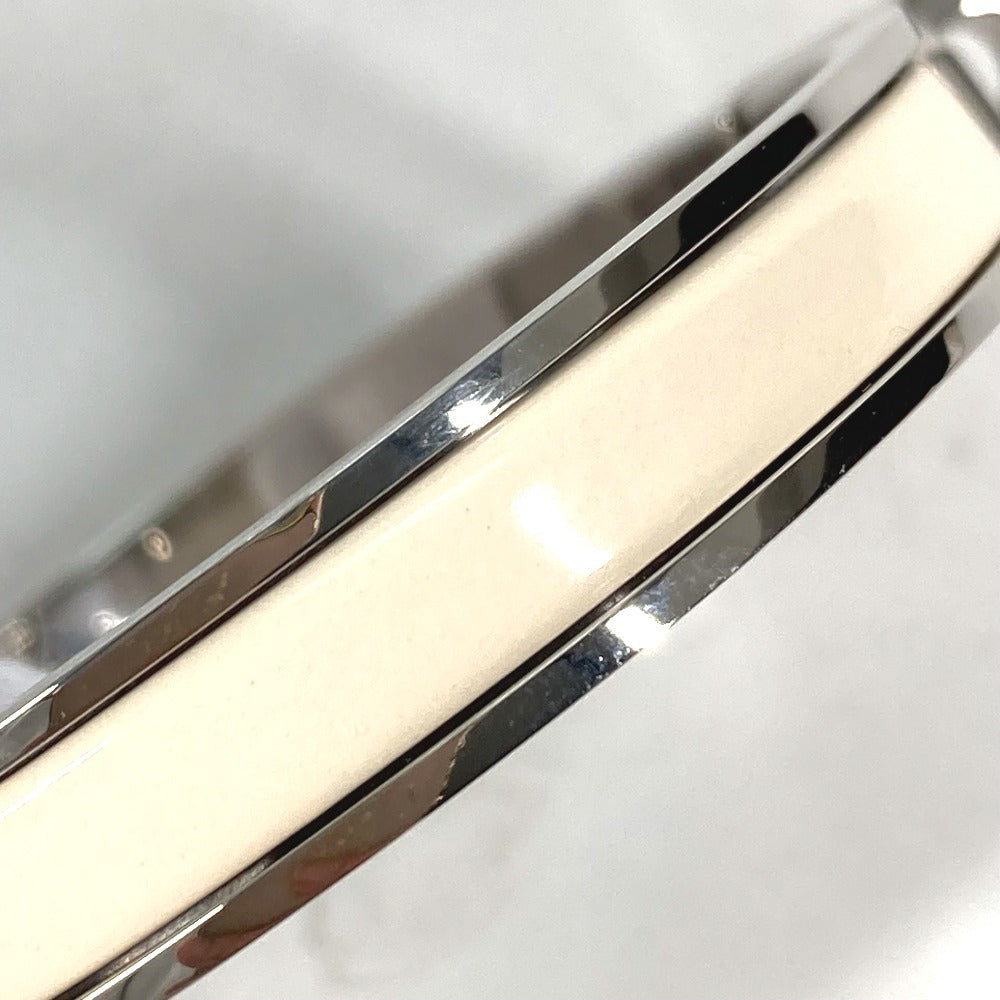 HERMES bracelet metal Silver Bangle Mini Click Kelly Women Used