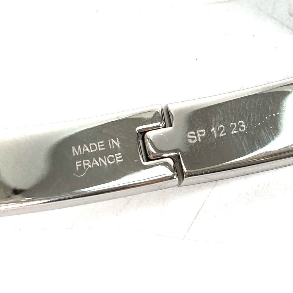HERMES bracelet metal Silver Bangle Mini Click Kelly Women Used