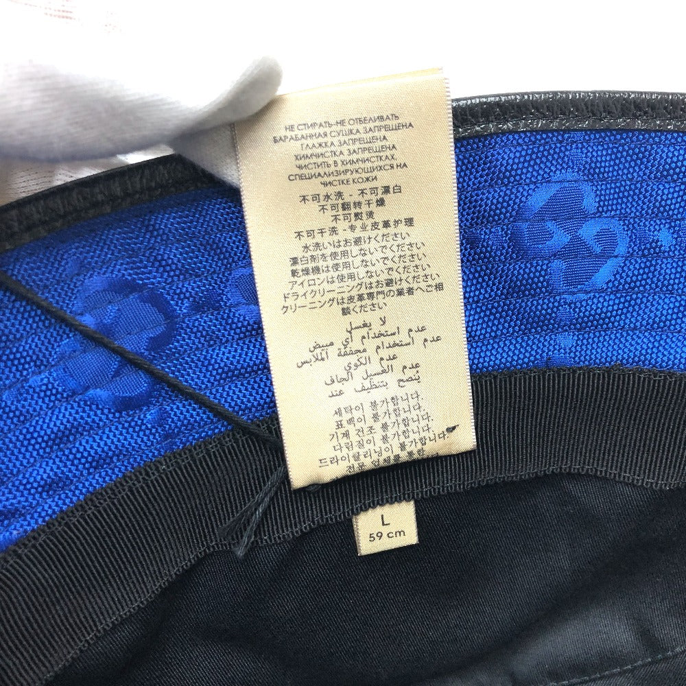 GUCCI hat 627115 Nylon blue Off The Grid mens L Used