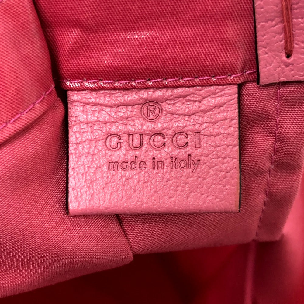 GUCCI Handbag 575140 Coated canvas Red logo Women Used