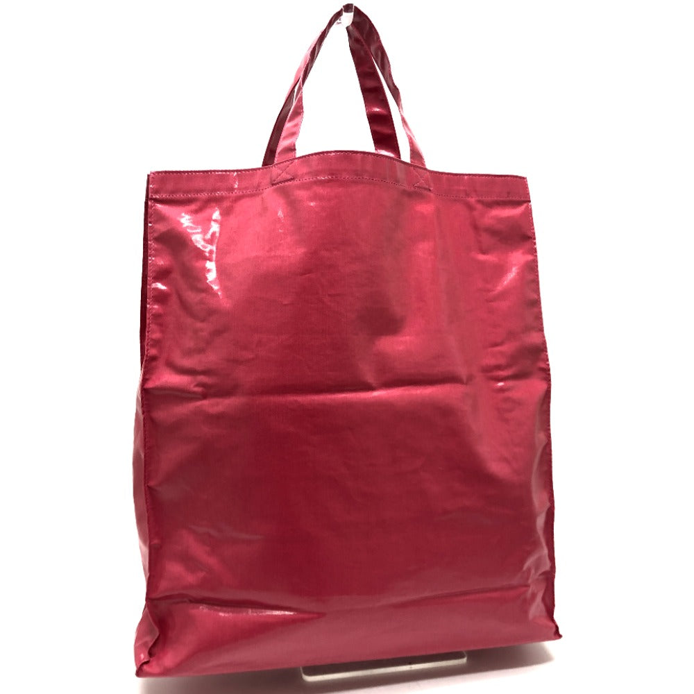 GUCCI Handbag 575140 Coated canvas Red logo Women Used