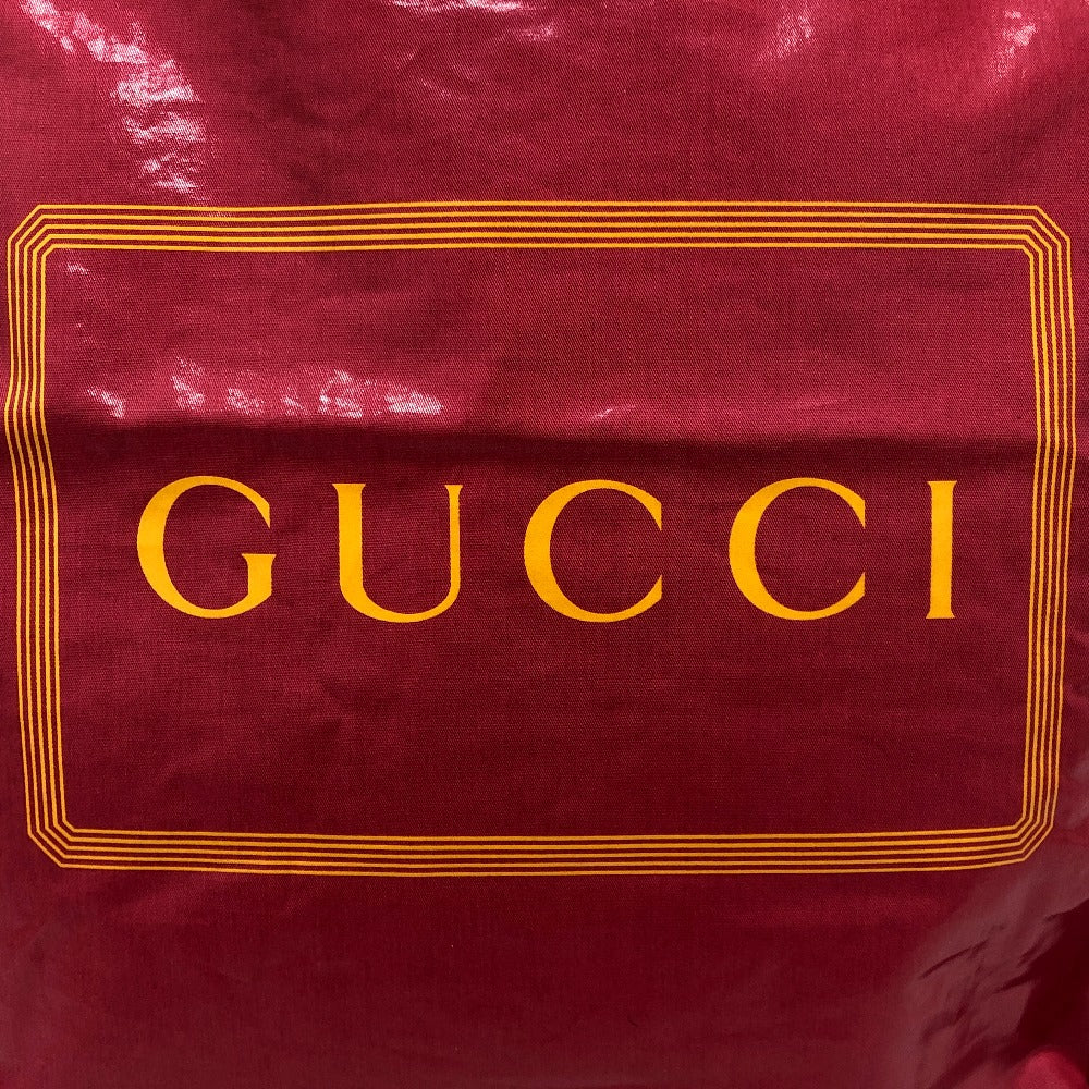 GUCCI Handbag 575140 Coated canvas Red logo Women Used