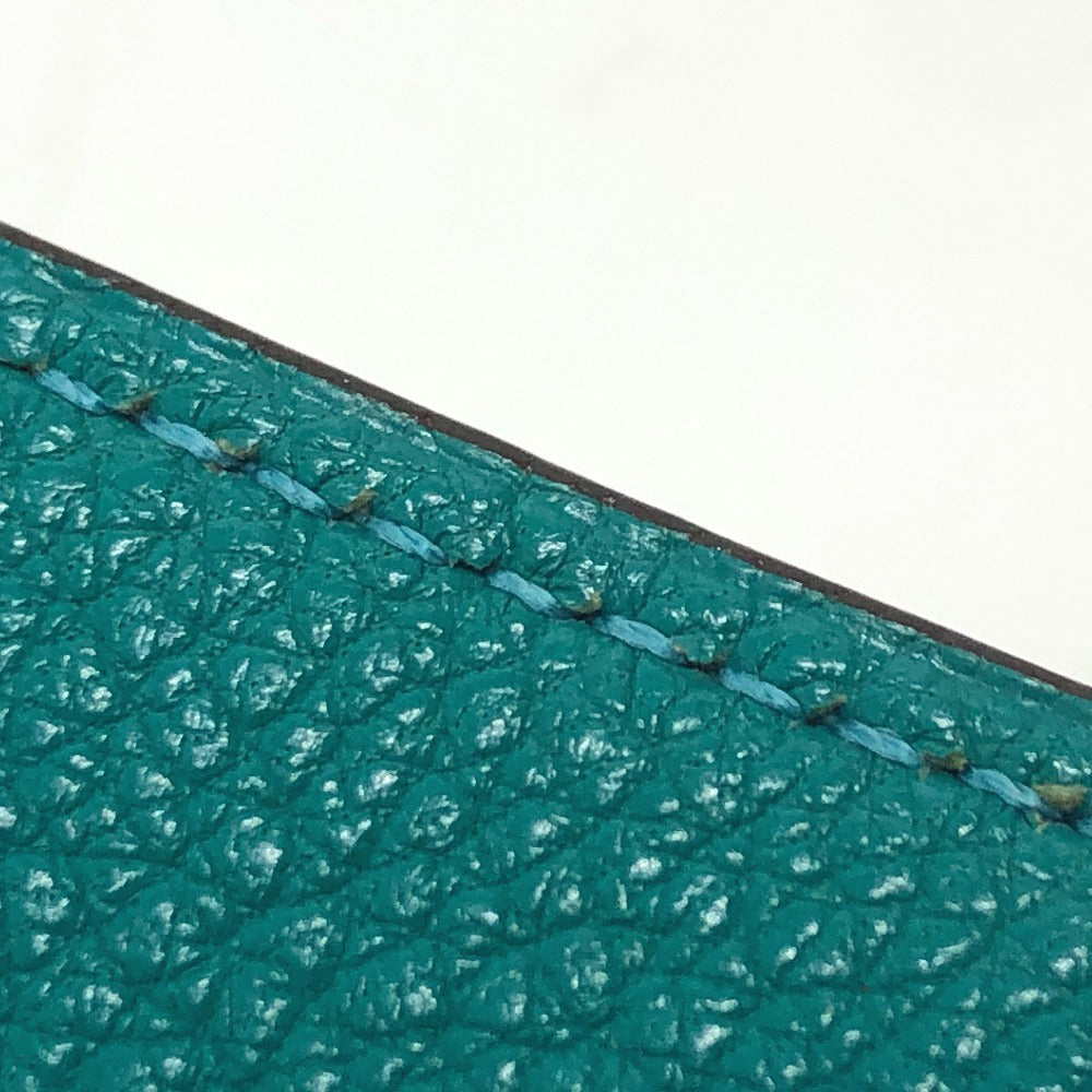 HERMES Notebook cover Epsom blue Notepad Couverture PM