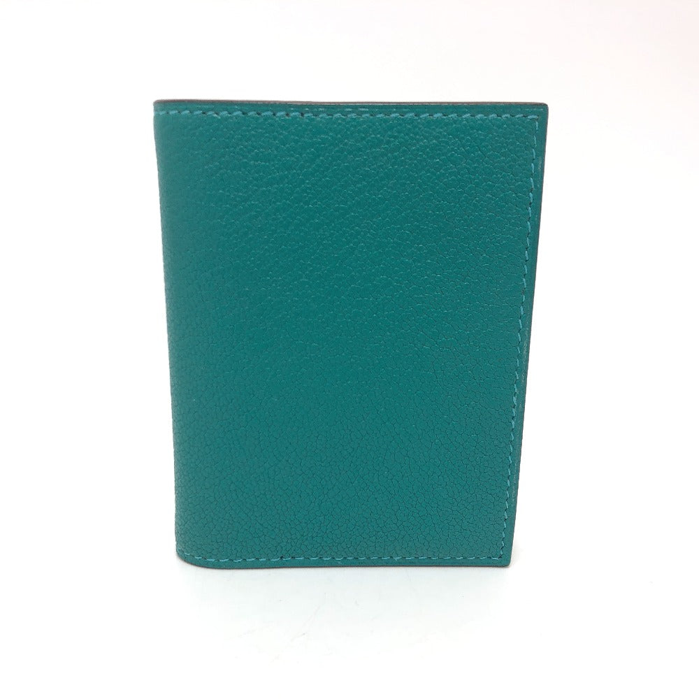 HERMES Notebook cover Epsom blue Notepad Couverture PM