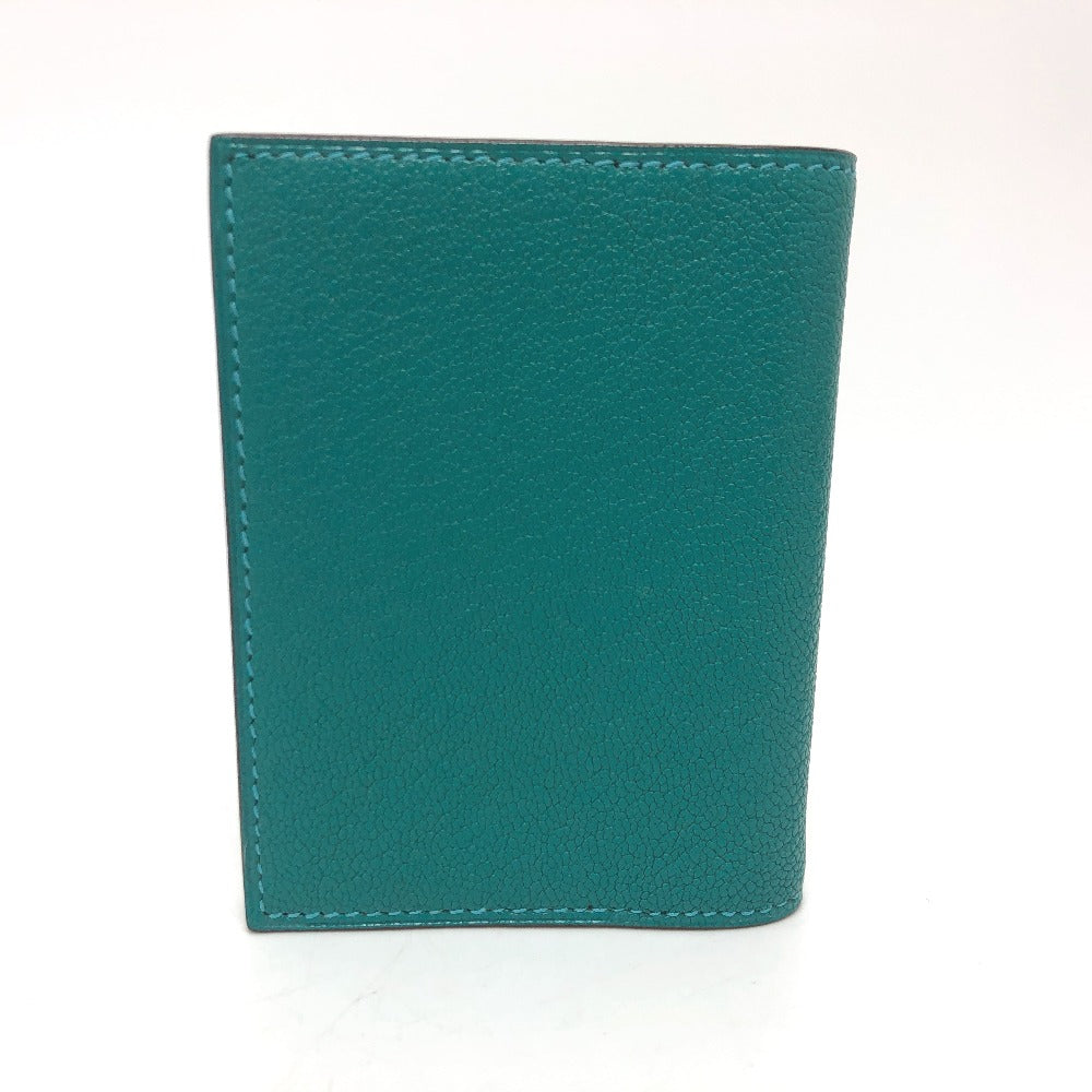 HERMES Notebook cover Epsom blue Notepad Couverture PM