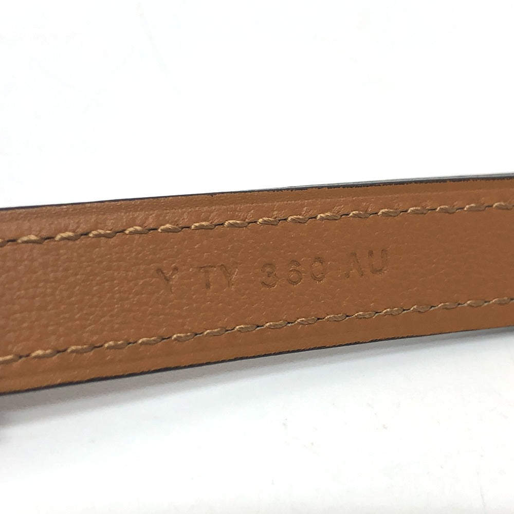 HERMES belt Epsom Brown Belt "Pop H" 15 Women 80 Used