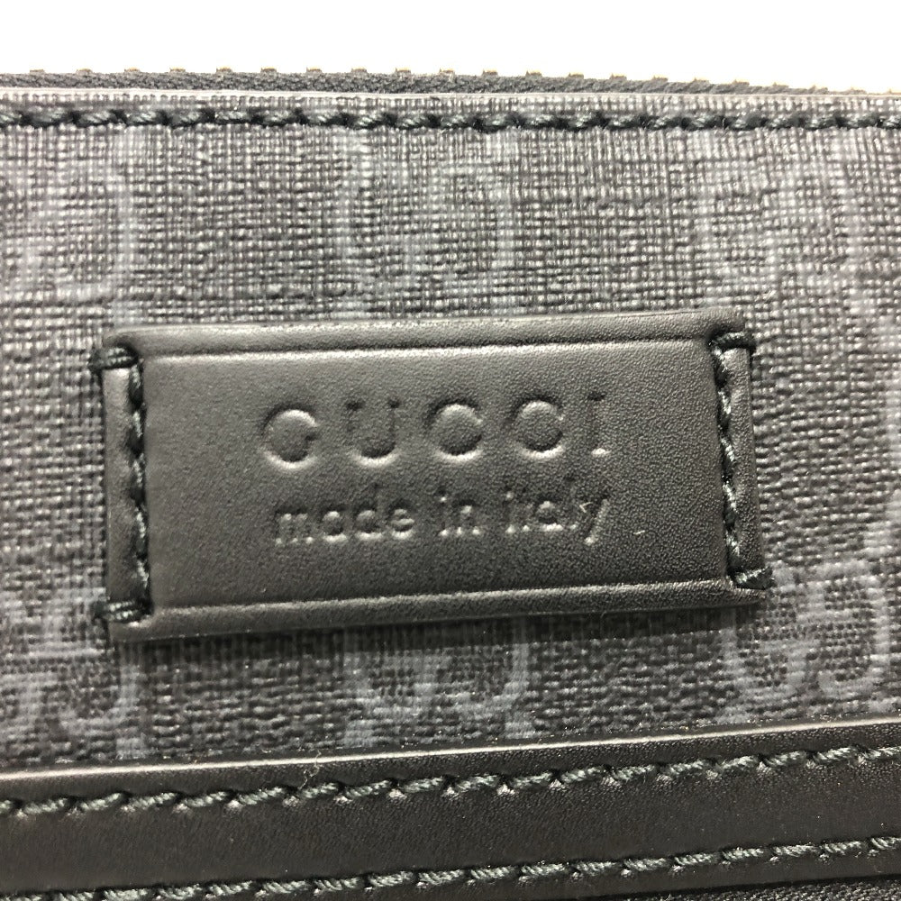 GUCCI Shoulder Bag 523599 GG Supreme Canvas gray GG Supreme Small messenger bag mens Used