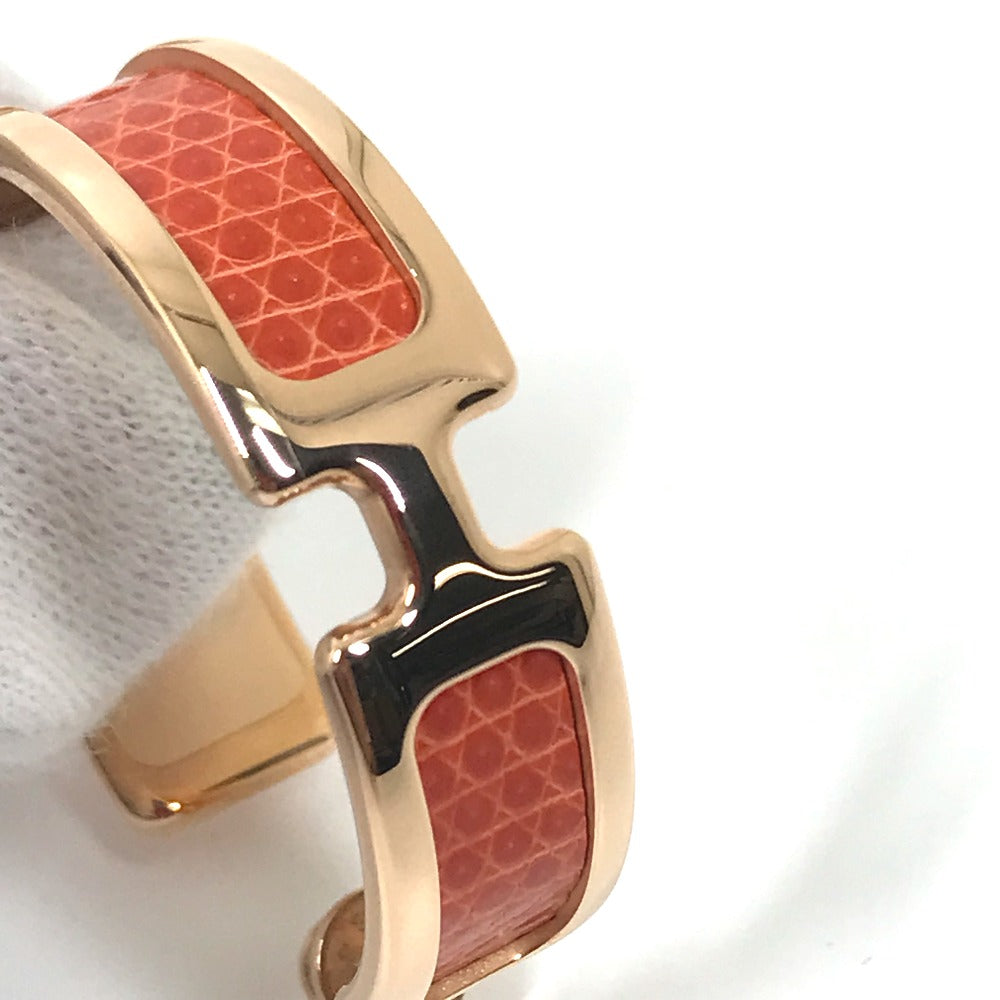HERMES Pierce metal Orange Accessories Olympe Women Used
