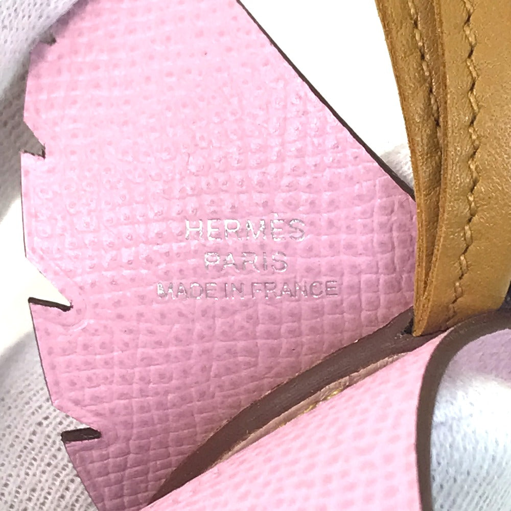 HERMES charm Epsom pink birdie charm Women Used