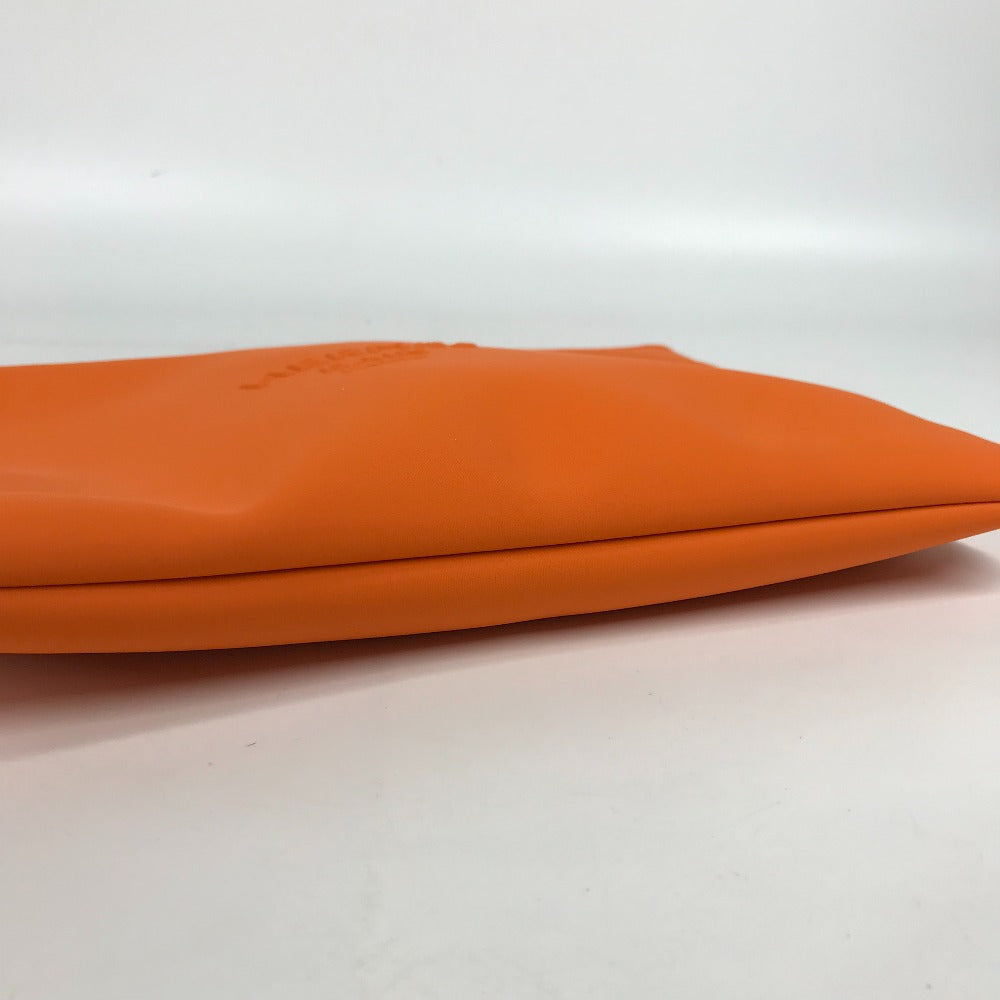 HERMES Clutch bag polyamide Orange accessory case Neovan GM Women Used