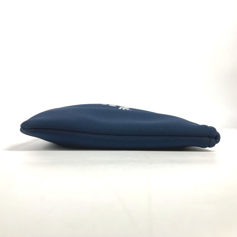 HERMES Pouch polyamide Navy Flat pouch Neoban Pouch MM Women Used