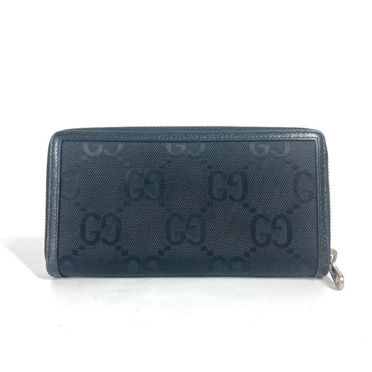 GUCCI Long Wallet Purse 625576 Nylon / leather black logo Off The Grid