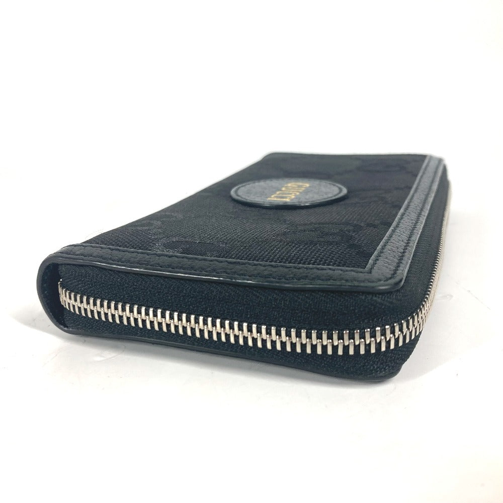 GUCCI Long Wallet Purse 625576 Nylon / leather black logo Off The Grid