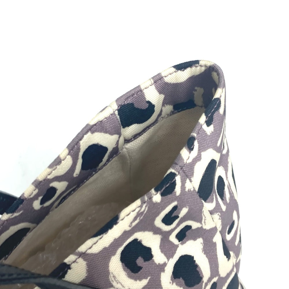 GUCCI Tote Bag 284721 Nylon / leather purple Children's Kids leopard leopard leopard Kids Used