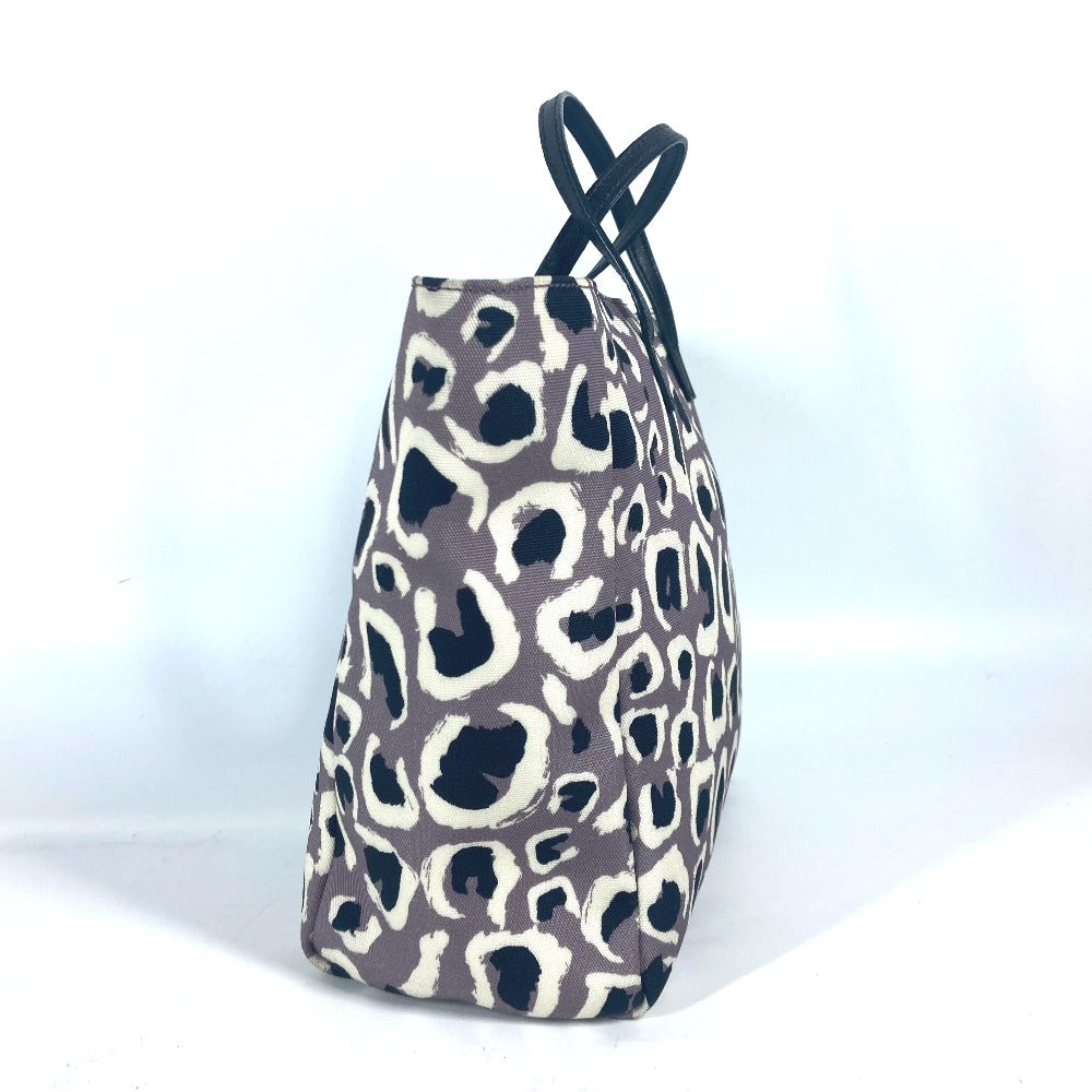 GUCCI Tote Bag 284721 Nylon / leather purple Children's Kids leopard leopard leopard Kids Used