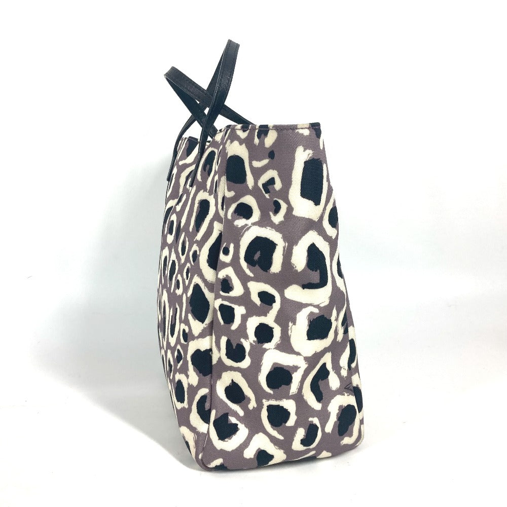 GUCCI Tote Bag 284721 Nylon / leather purple Children's Kids leopard leopard leopard Kids Used