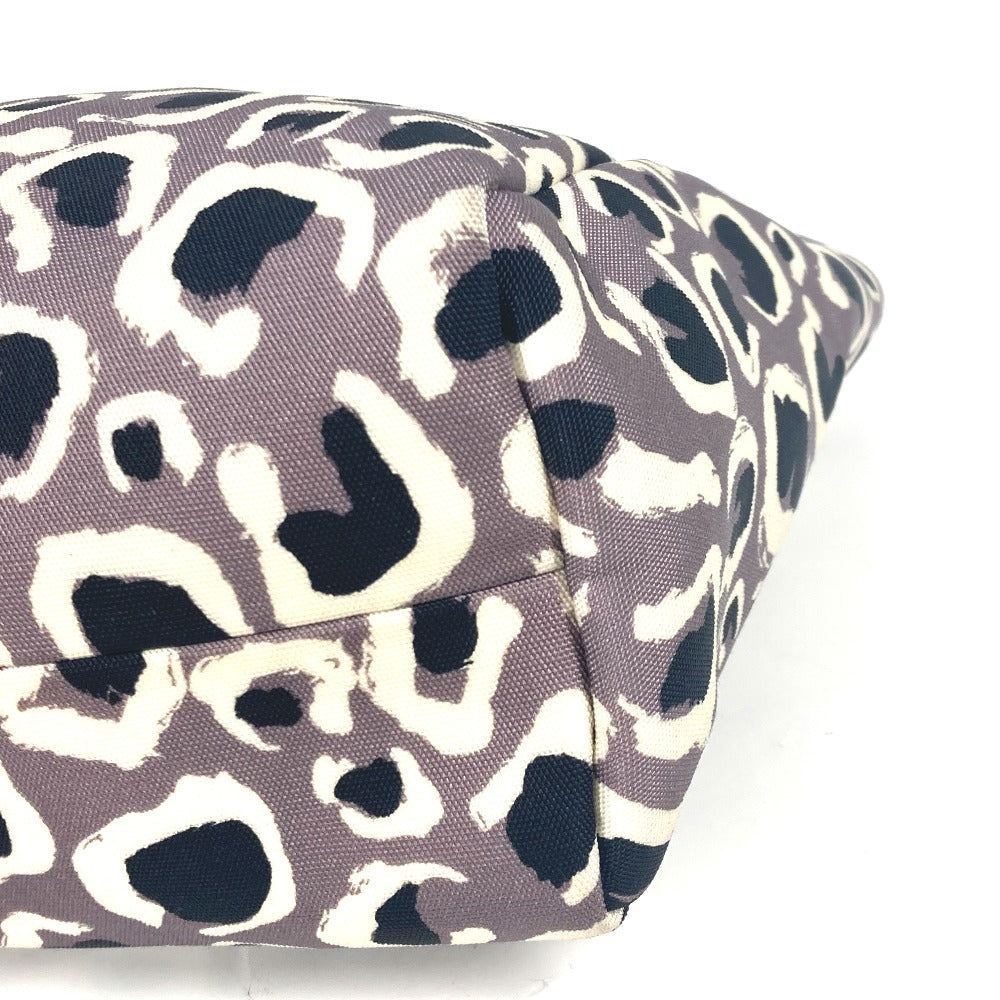 GUCCI Tote Bag 284721 Nylon / leather purple Children's Kids leopard leopard leopard Kids Used