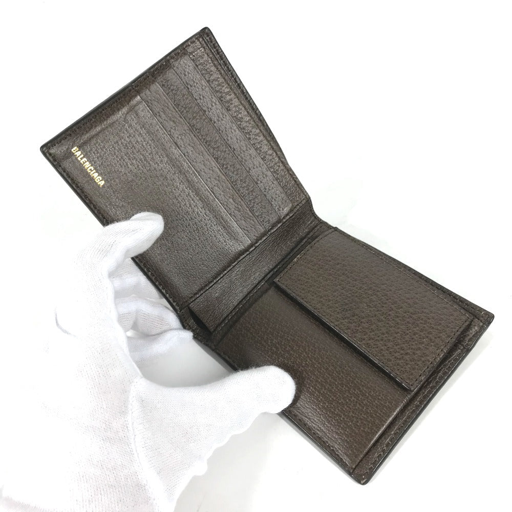 GUCCI Folded wallet 680403 GG Supreme Canvas beige BALENCIAGA Balenciaga collaboration The Hacker Project mens Used