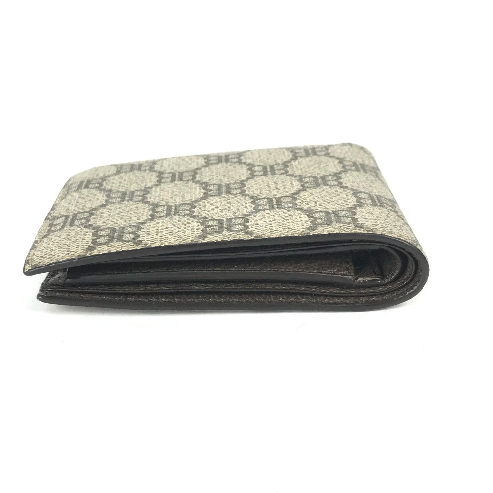 GUCCI Folded wallet 680403 GG Supreme Canvas beige BALENCIAGA Balenciaga collaboration The Hacker Project mens Used