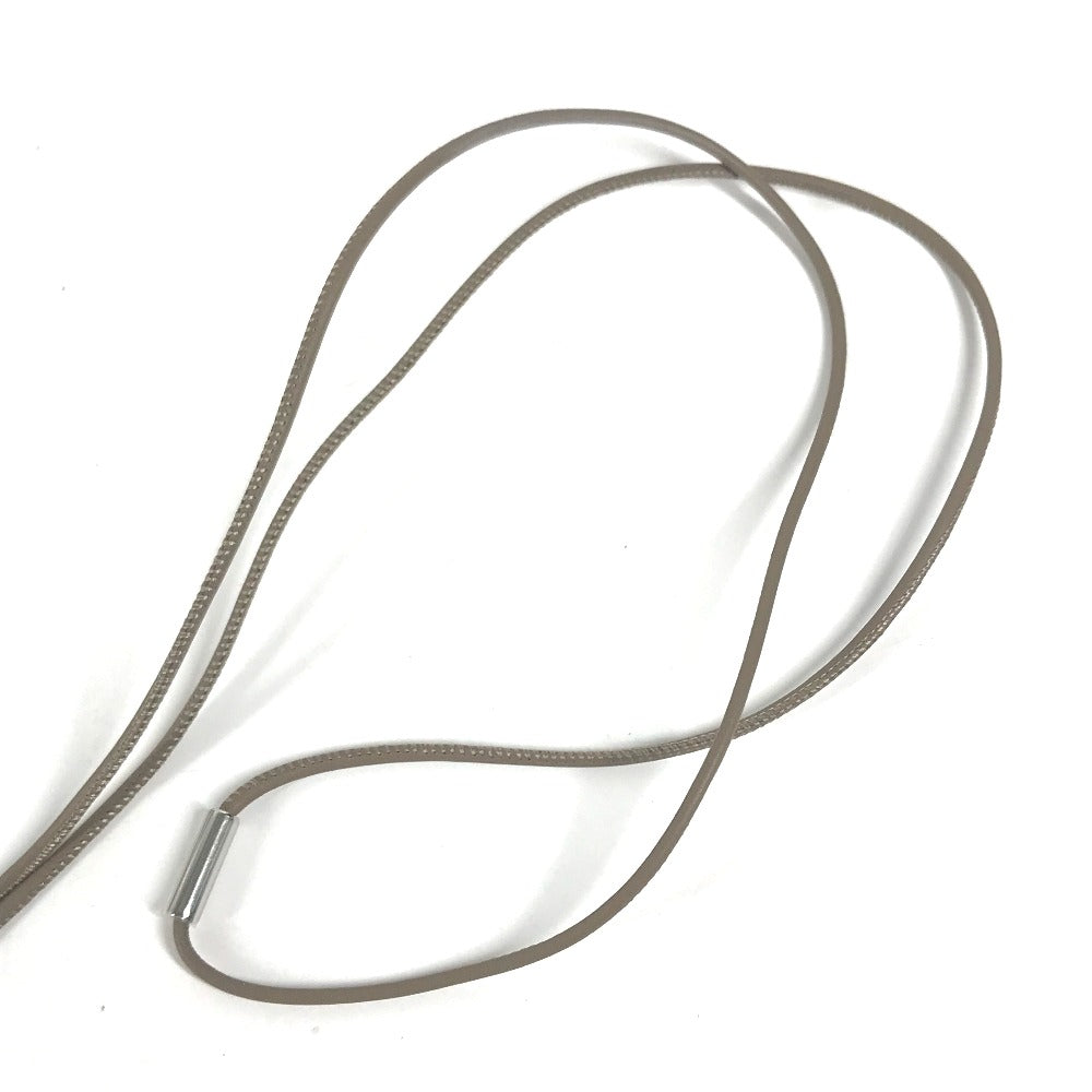 HERMES Necklace Swift gray MONPETIT KELLY GM MONPETIT KELLY PM
