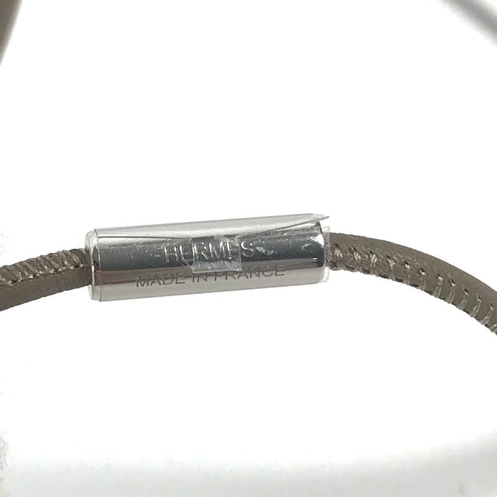 HERMES Necklace Swift gray MONPETIT KELLY GM MONPETIT KELLY PM