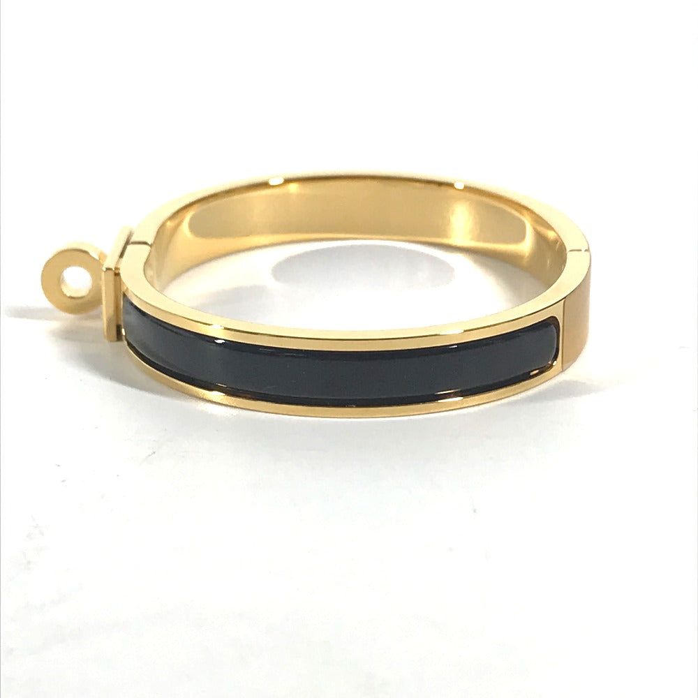 HERMES bracelet metal gold Accessories Enamel bracelet "Mini Click Kelly"