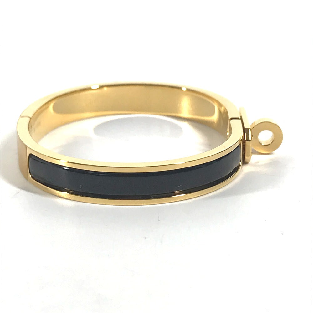 HERMES bracelet metal gold Accessories Enamel bracelet "Mini Click Kelly"