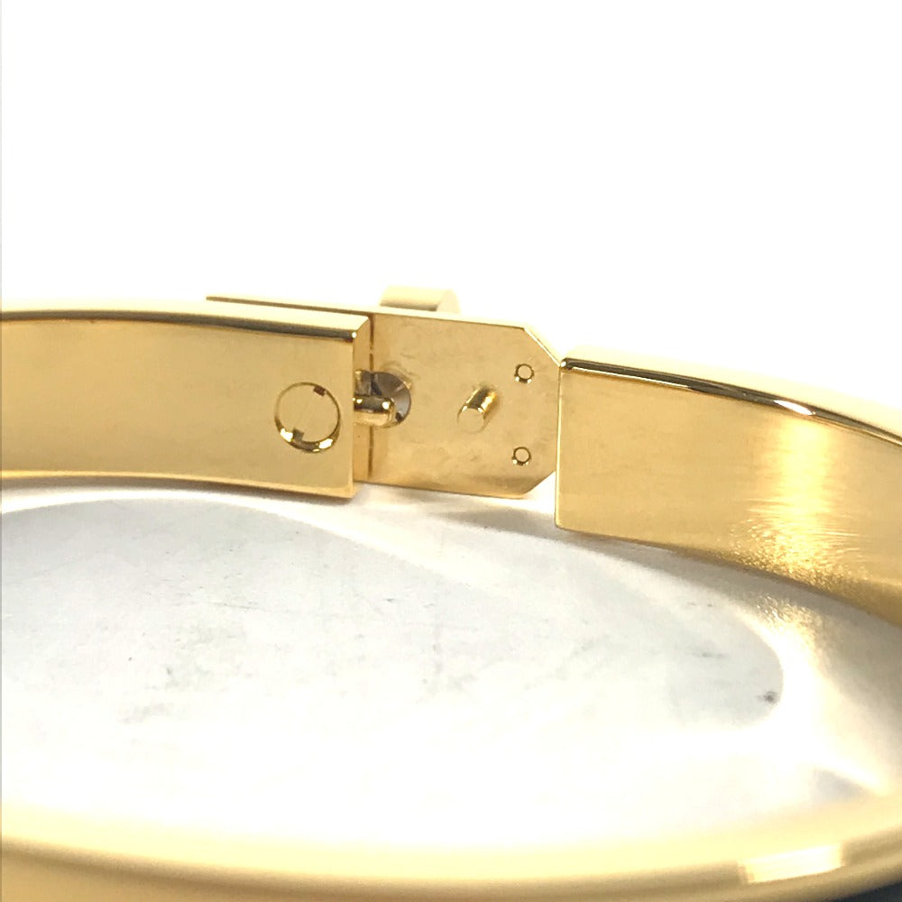 HERMES bracelet metal gold Accessories Enamel bracelet "Mini Click Kelly"