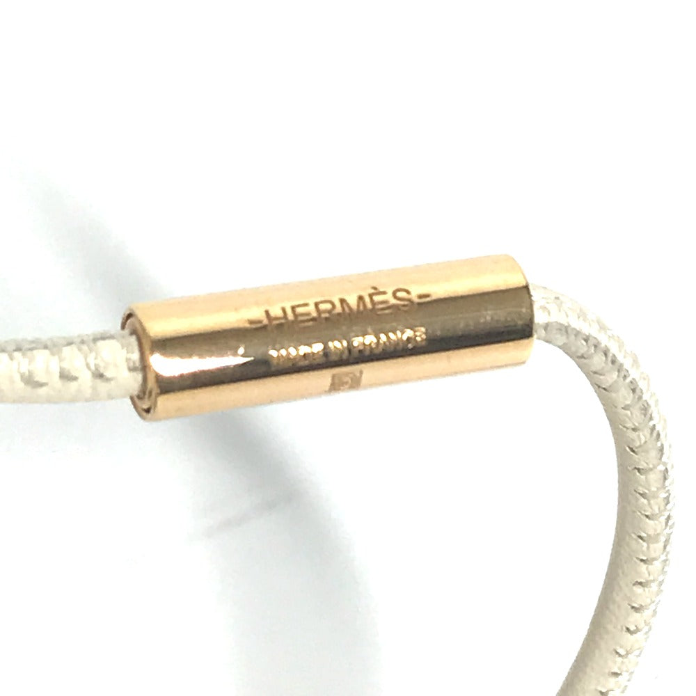 HERMES Necklace Swift white Accessories Necklace Studs Chene Dunkle PM Women Used