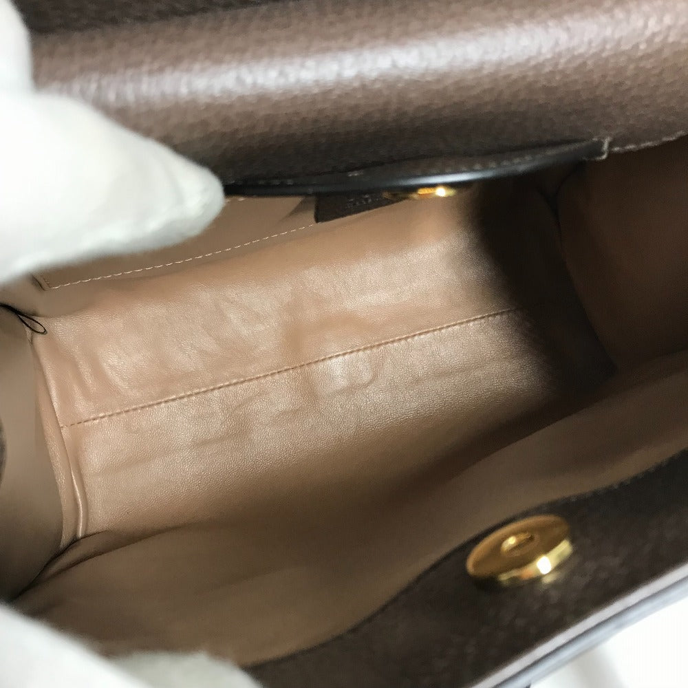 GUCCI Shoulder Bag 660195 GG canvas / leather beige Gucci Diana Bamboo Jumbo GG Small Tote Bag Women Used